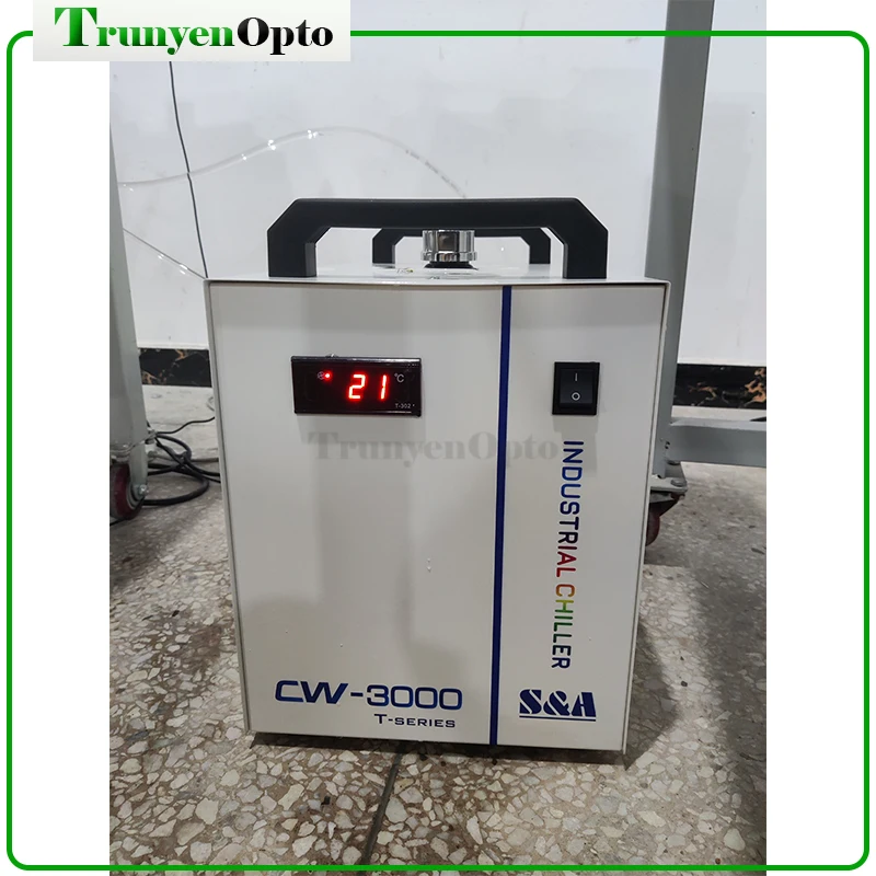 Enfriador de agua Industrial modelo cw3000 para máquina de grabado láser CO2, refrigeración por agua