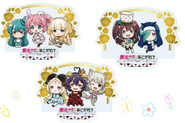 

Anime Gushing Over Magical Girls Acrylic signboard model 10cm Desktop Ornament Decorative gifts