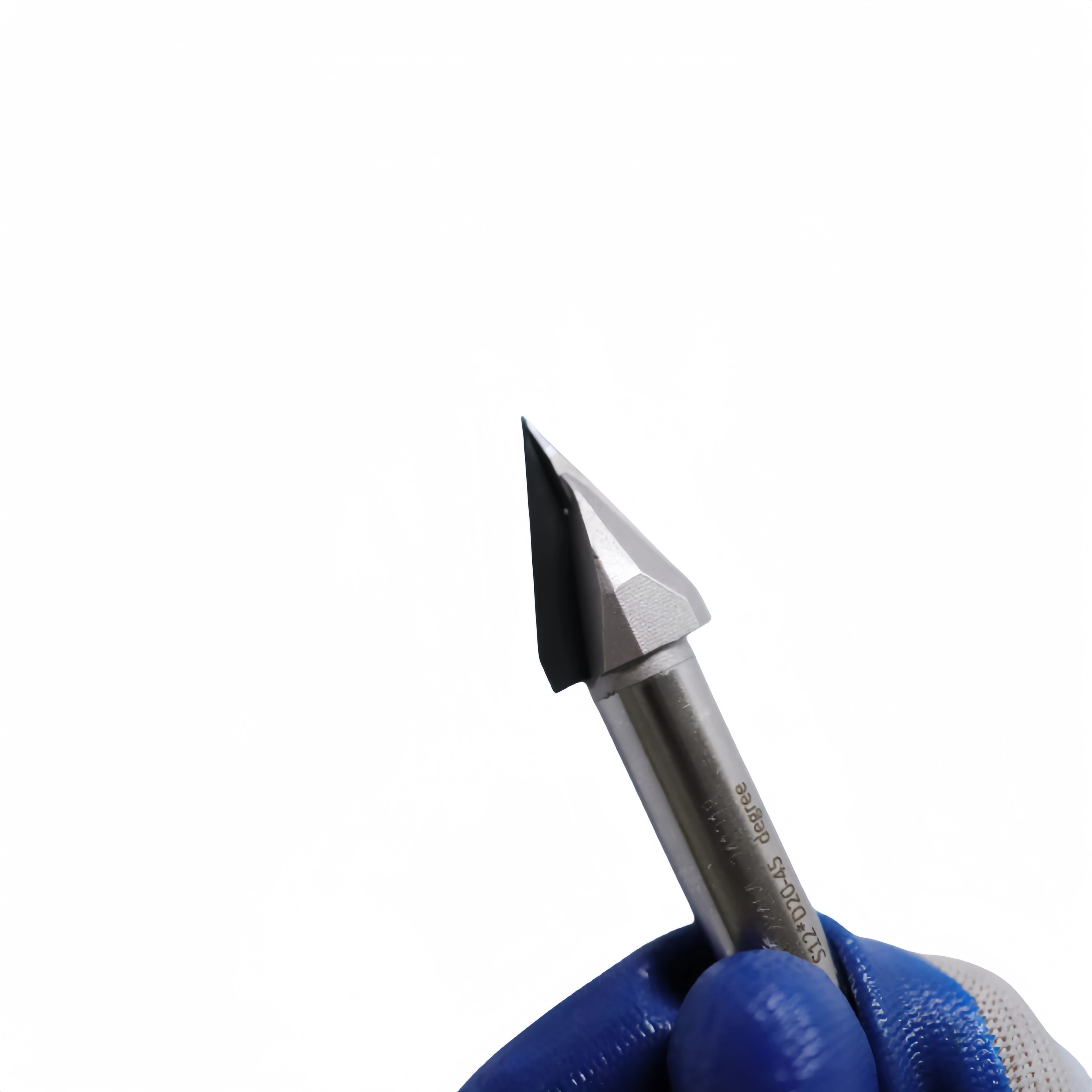 PCD 3d Engraving V Groove Router Bits,Cnc Engraving Tools 2 Flutes Milling Cutter V Type Router Bits for Wood