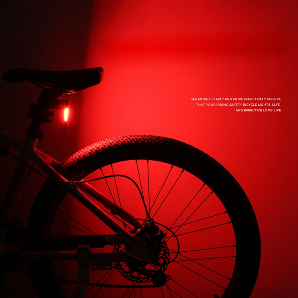 

Charging Tail Light Premium LED Taillight High Brightness 5 Modes IP63 Waterproof Bike Rear Light USB Rechargeable Stylish
