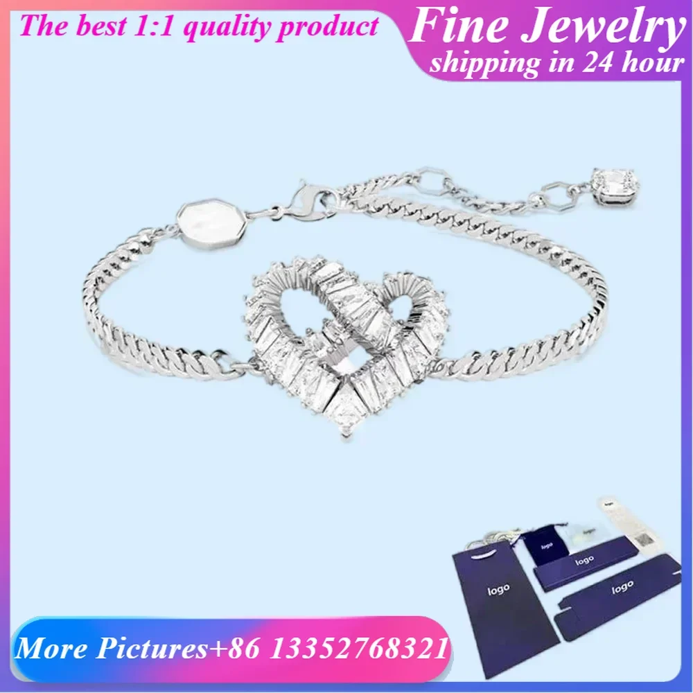 2024 New Fashion High-quality Earrings Necklaces Bracelets Matrix Set Temperament Women\'s Jewelry Romantic High-end Gifts