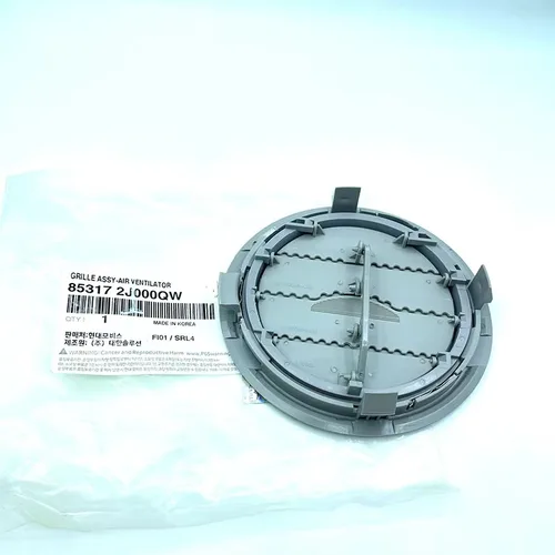 Imagen 2 del producto OEM 853172 Rejilla de techo de CA de ventilación de aire genuina J000, color Beige y gris, para Kia Borrego Mohave 2009-2014, VENTILADOR DE AIRE 85317-2J000