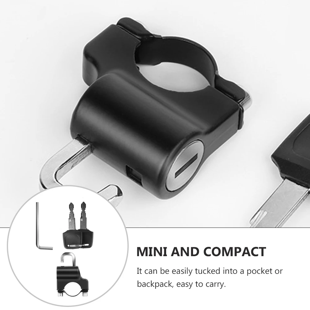 

Premium Universal Anti-Theft Bike Lock Security Device Durable Aluminum Alloy Mini Portable Outdoor Cycling Security