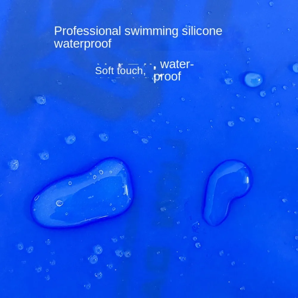 التصوير الدعائم السيليكا الكبار قبعة السباحة مرونة للماء قبعة السباحة الأسد الرقص خفيفة الوزن قبعة الغوص الصيف