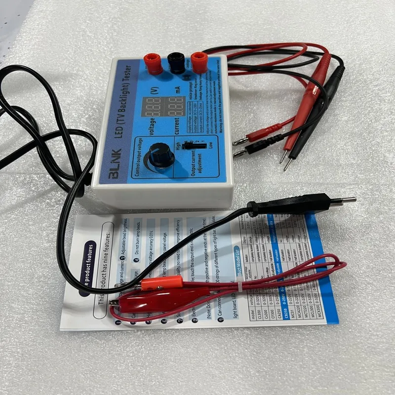 

LED Tester Output 0-230V supply voltage:220V For repair TV LED Backlight strip