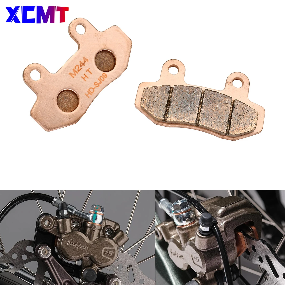 

Electric Motorcycle Accessories OEM Original Front Rear Brake Pads Copper Based Sintering Enduro Dirt Bike For Surron Ultra Bee