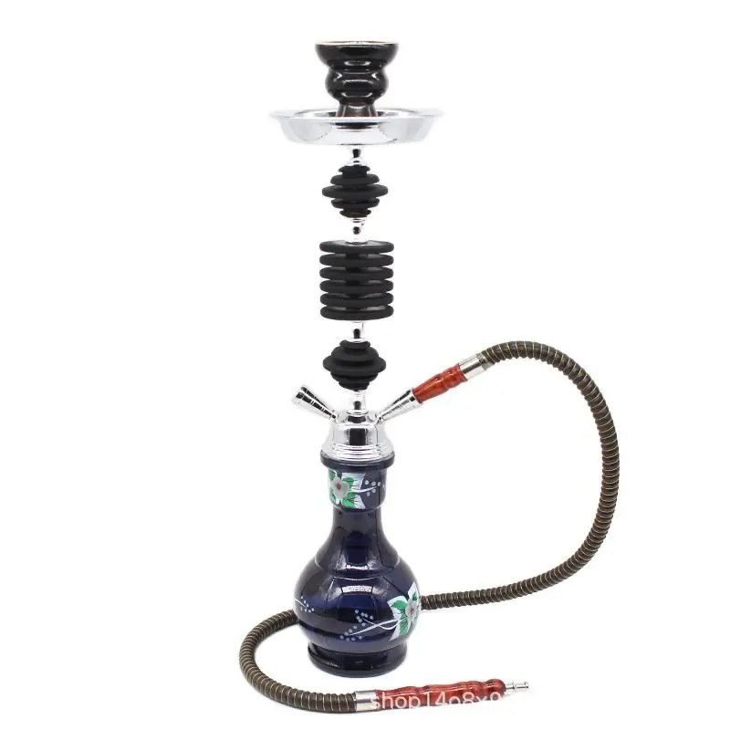 

Double Tubes Shisha Hookah 57CM Water Pipe Shisha Hookah High Quality Gift For Friends Bar Party