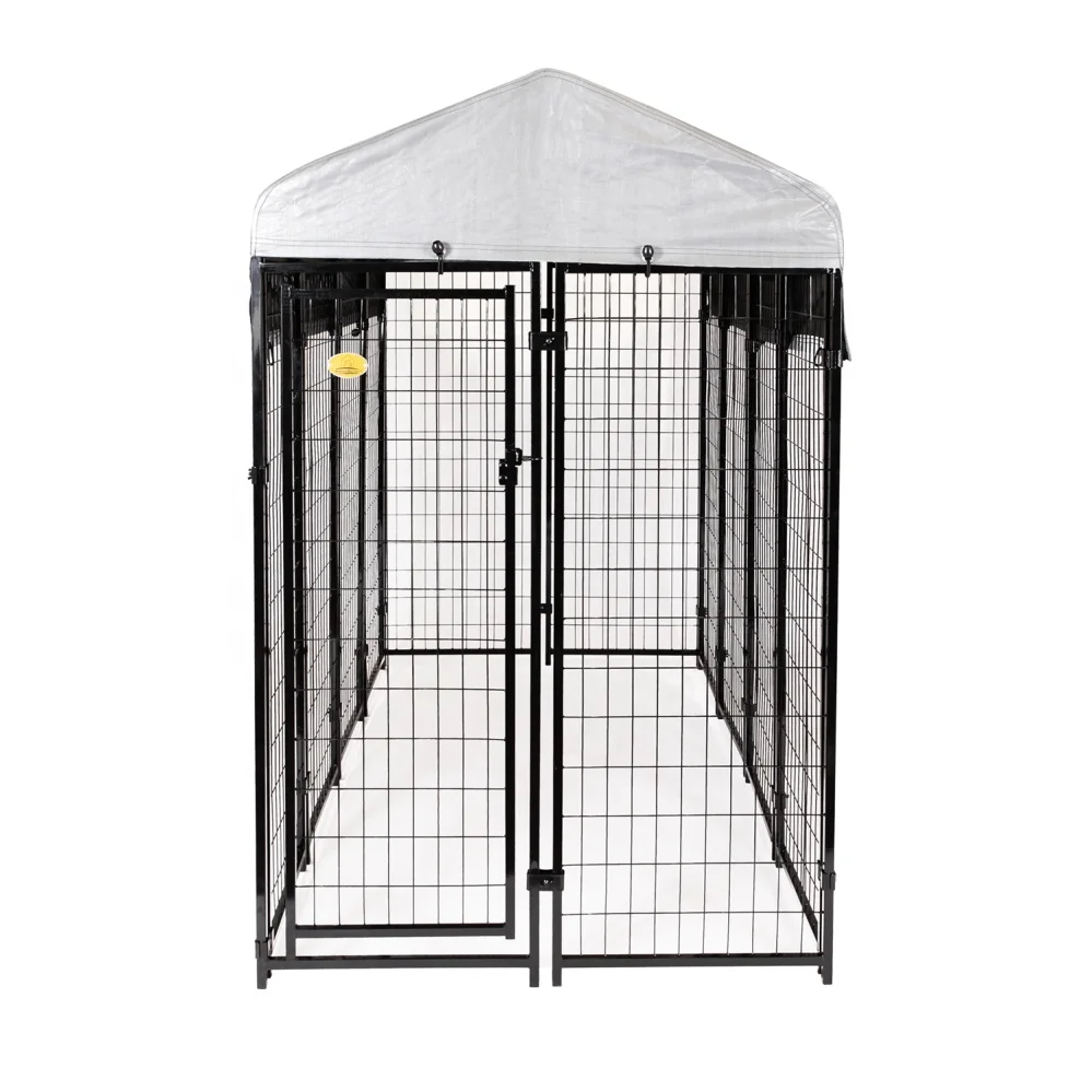 Large Outdoor Foldable Wire Mesh Fencing Dog Kennel