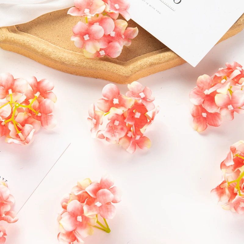 10 Stück Künstliche Blumen Großhandel Hochzeit Outdoor Garten Rosenbogen Heimdekoration Girlanden Geschenkbox Künstliche Seidenhortensien – Detail 7