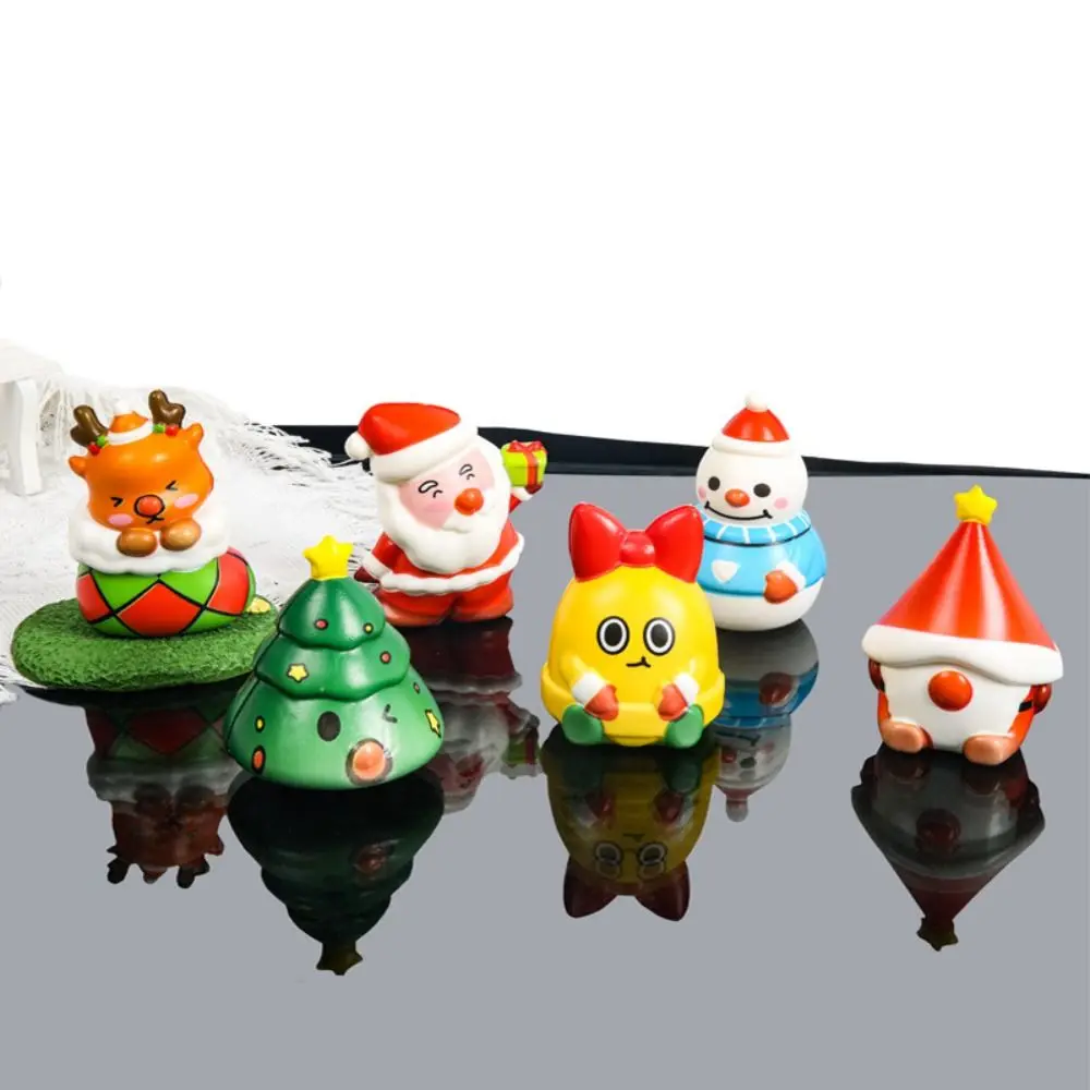 Sensorische Spielzeuge Weihnachten Squeeze Spielzeug Weihnachts baum Santa Claus Santa Klausel Zappeln Spielzeug schnelle Rebound Cartoon Weihnachts baum Spielzeug