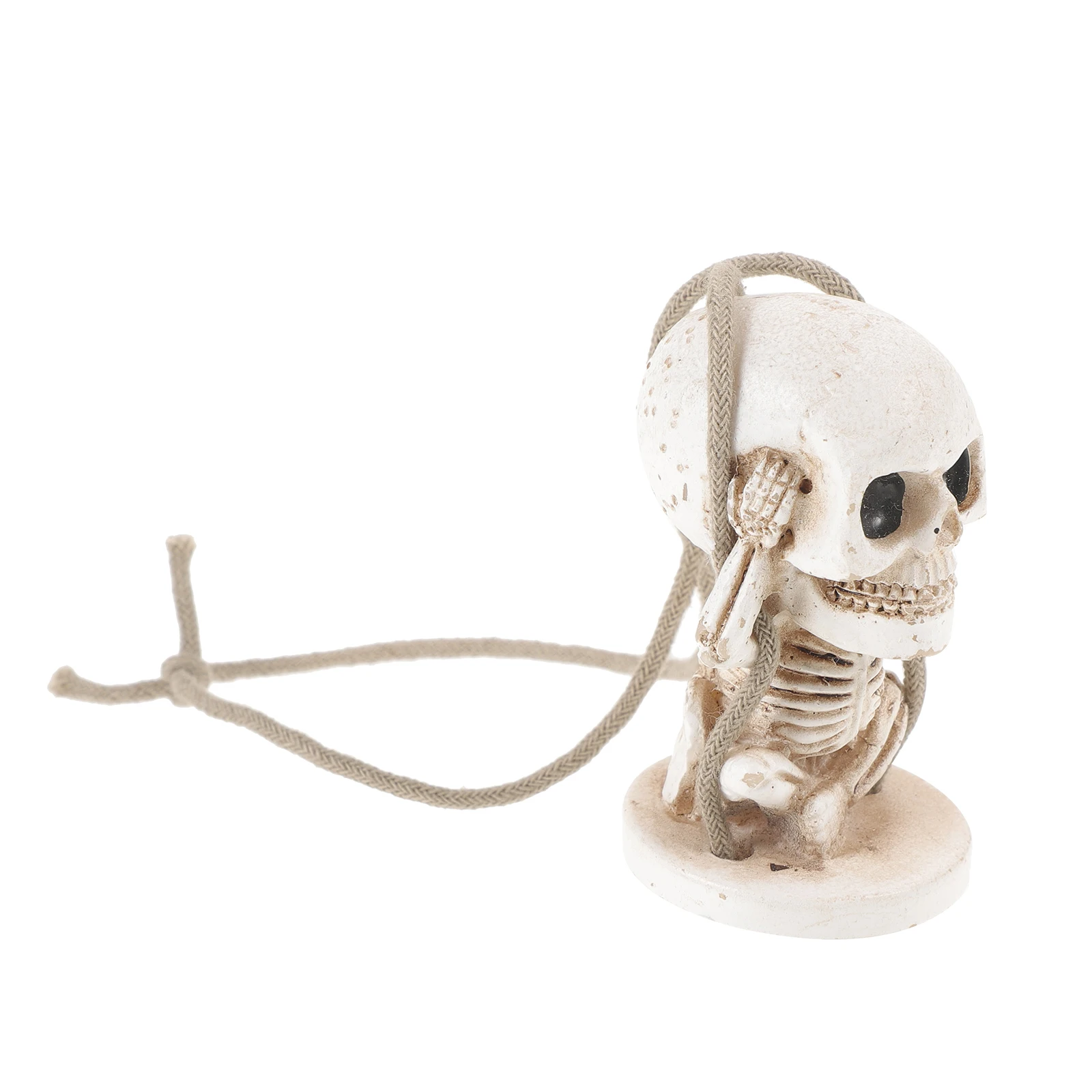 

Rearview Mirror Skull Pendant Ornament Hanging Resin Car Decoration Accessories Lightweight Car Hanging Decor
