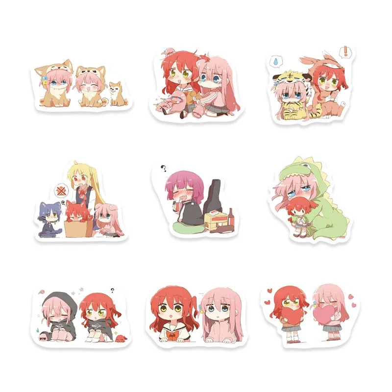 Adesivos decorativos personalizados para laptop e carro, 50/30/10 unid. Sr. Tanaka