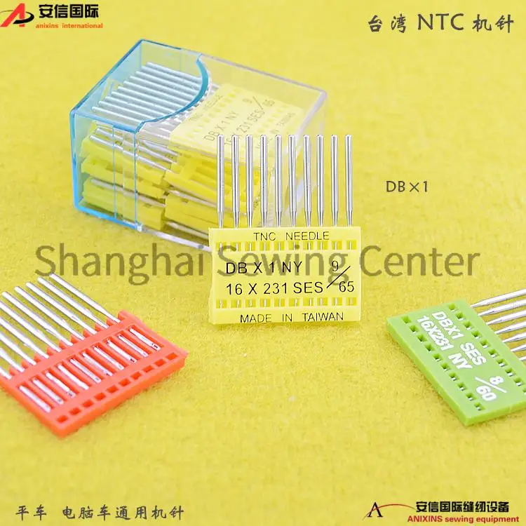 10 pz Taiwan TNC DBx1 DB * 1 Aghi 16*231 Industriale Piatto Computer Punto Locksti Macchina Da Cucire Ago All\'ingrosso 55/7 60/8 65/9 70