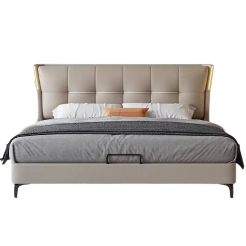 Barrier Frame Double Bed Accessories Covers Bunker ForKids Double Bed Queen Wooden Letto Matrimoniale Furniture