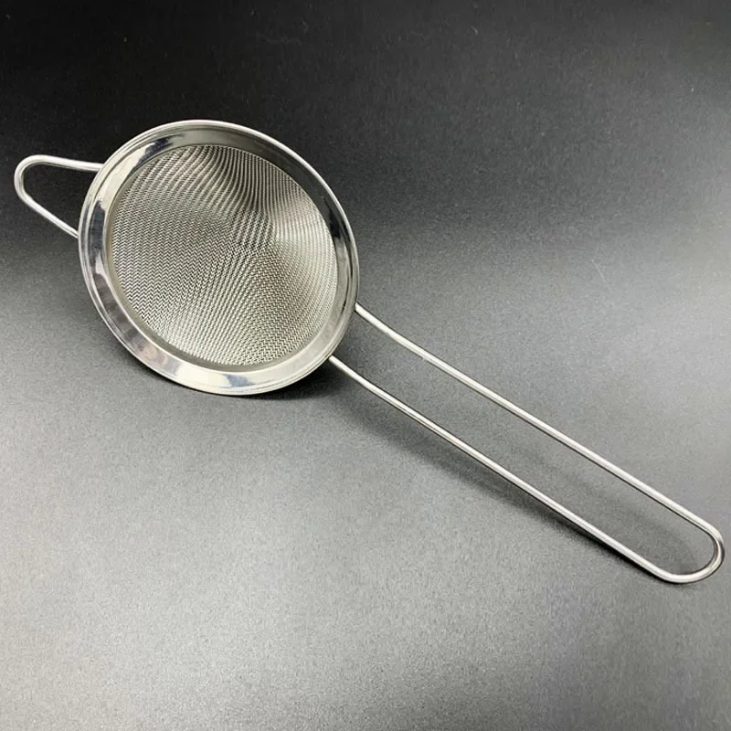 Cocktail Strainer Stainless Steel Tea Strainers Conical Food Strainers Fine Mesh Strainer Practical Bar Strainer Tool