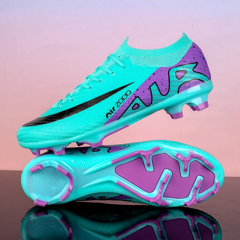 

New Men Football Boots Studded Society Professional Cleats Soccer Shoes Ultralight Outdoor Comfortable Original Women Sneakers