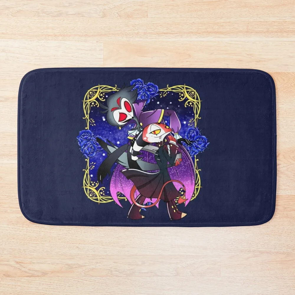 

Helluva Boss Prince's Dance. Bath Mat Living Room Rugs Rug Foot Bathroom Absorbent Quick Dry Carpets For Bathrooms Mat