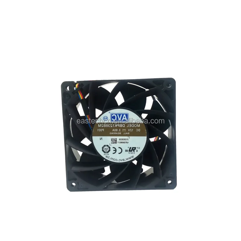 Ventiladores de fluxo axial AVC originais DS06025B24U-115 60x60x25mm para dissipação de calor