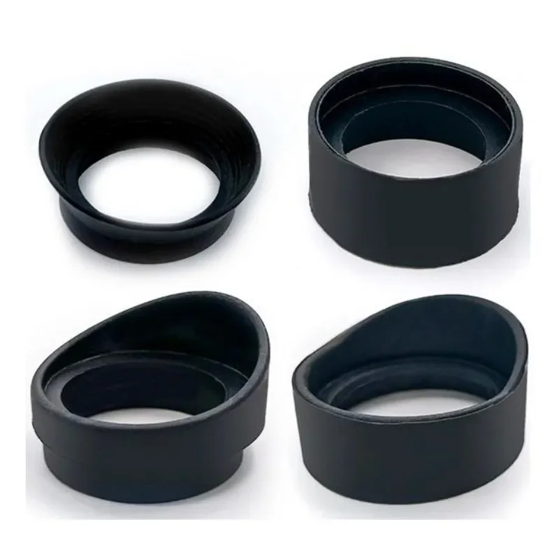 Borracha Ocular Eye Shield Eye Guards Binóculos Microscópio Copos de Visão Noturna 2735 mm Pcs