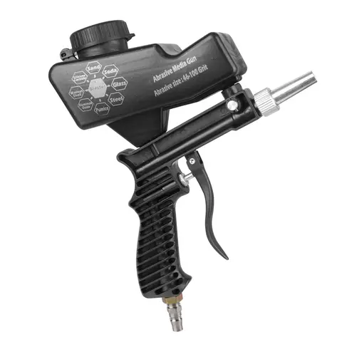 중력 샌드블라스팅 건 조절식 블라스팅 기계 녹 제거 장치 공압식 샌드블라스팅 세트