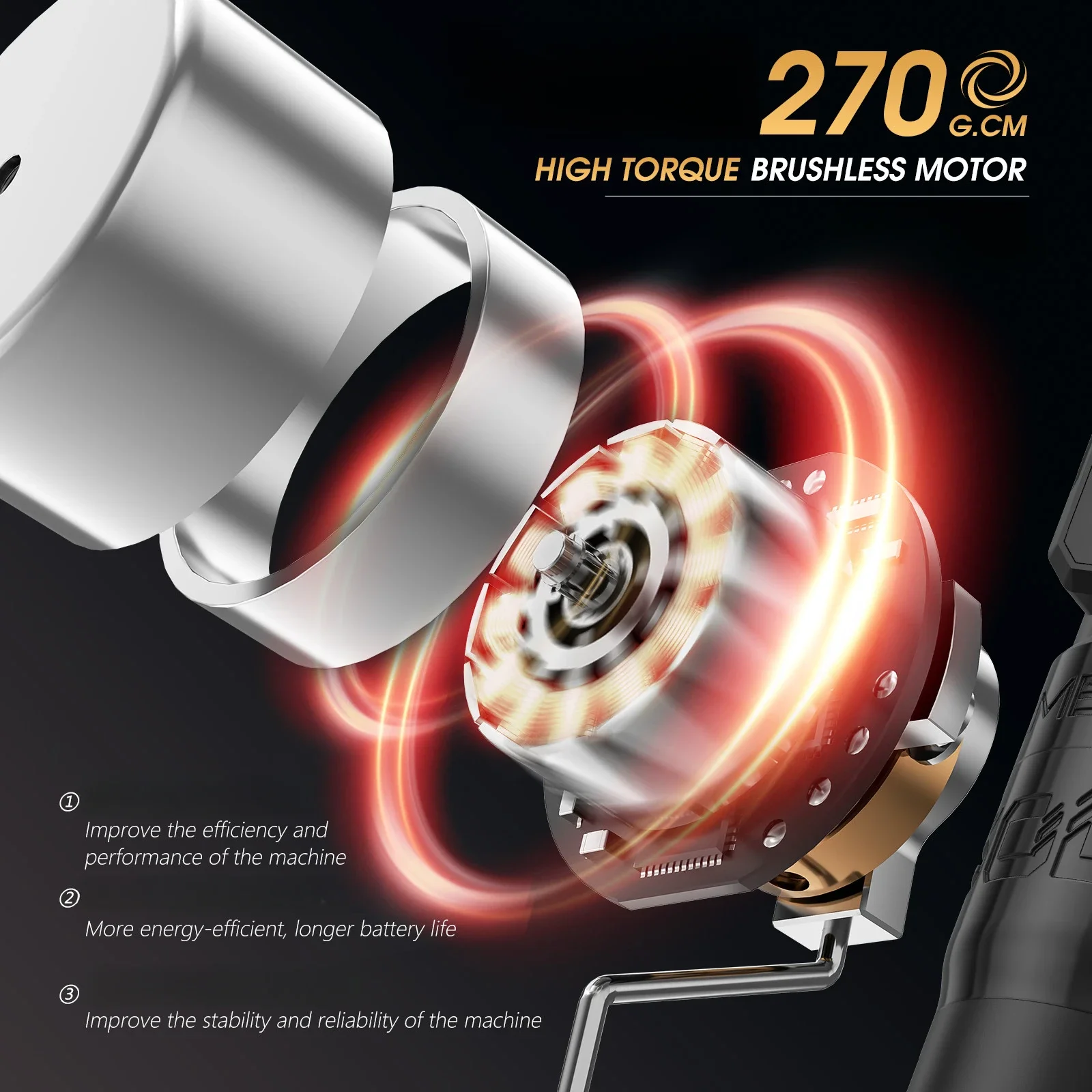4.5/5.0mm Stroke Wireless Tattoo Machine Pen Large Screen Battery Pen Brushless Motor High Torque Tattoo Integrated Machine