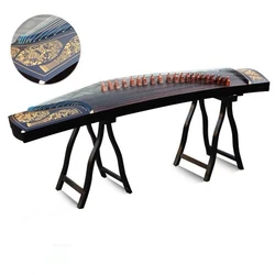 China Traditional Guzheng for Kids Adults Chinese Professional Solid Zither Instrument Guzheng for Beginner Standard 163Cm