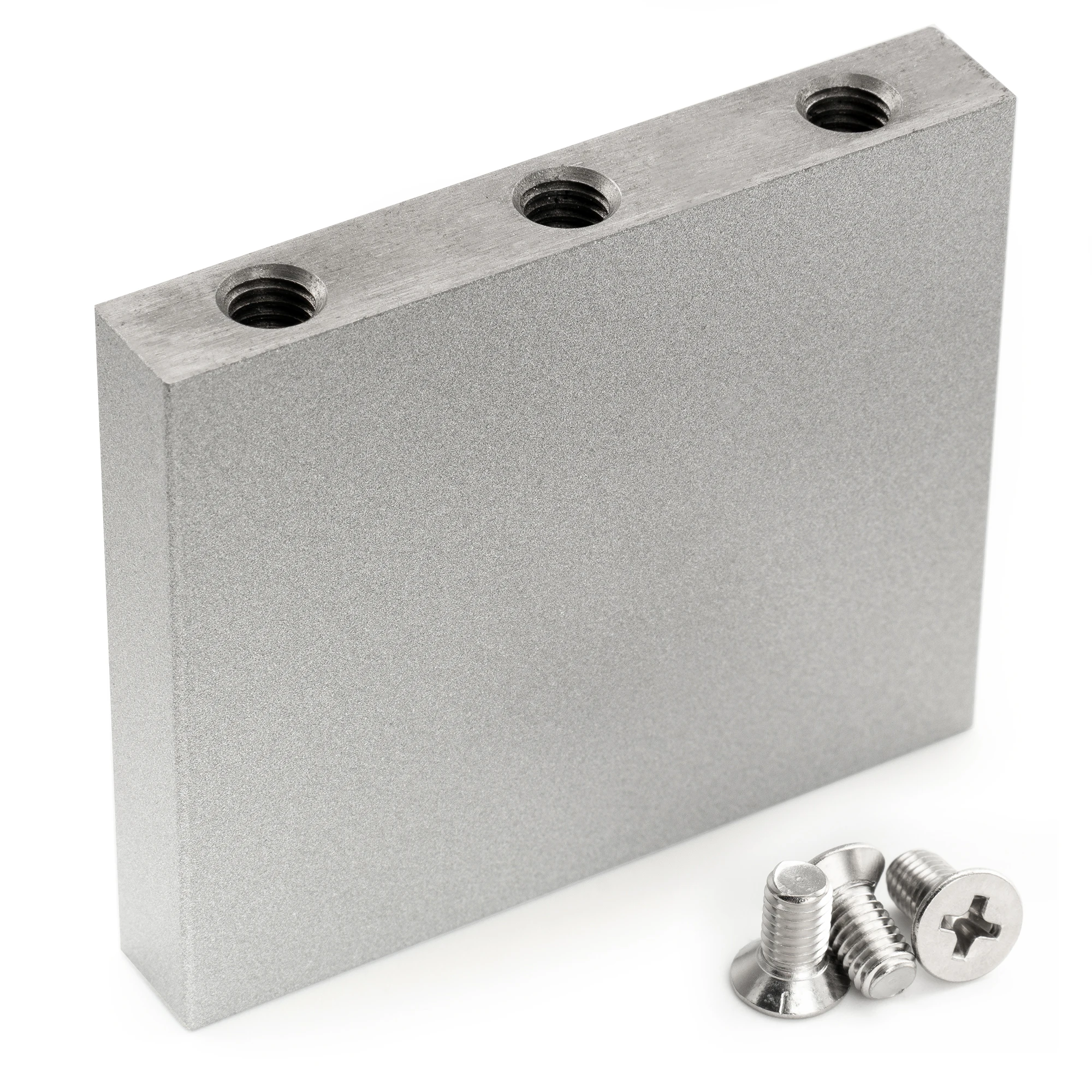 Musiclily Ultra 32mm/34mm/37mm/42mm Vollmassiver Messing/Stahlblock für E-Gitarre Floyd Rose Locking Tremolo Brücke – Detail 8