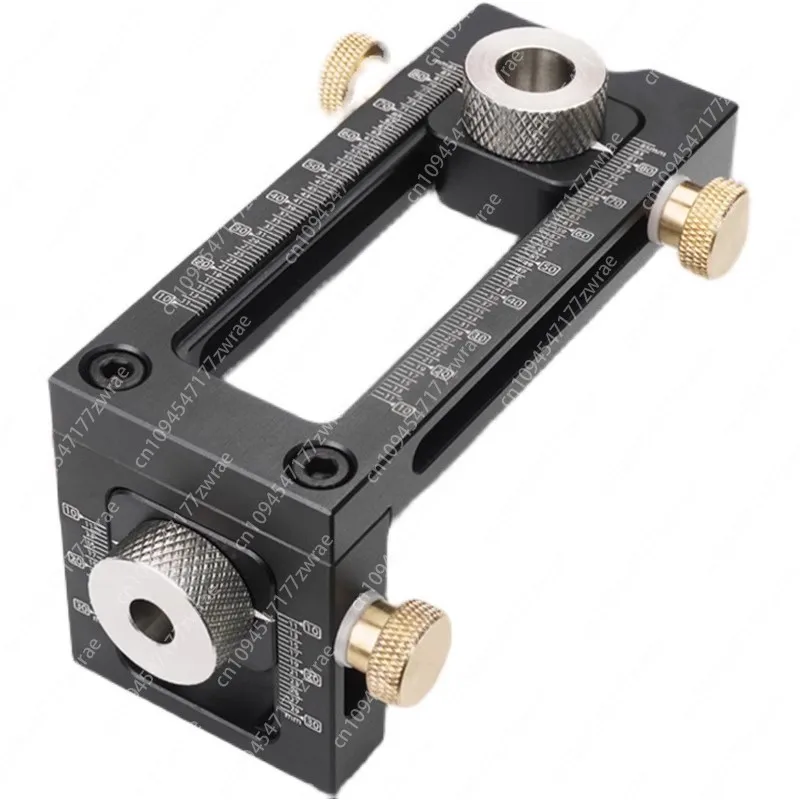 Two - in - One Positioner Cross Inclined Flat Head Punch Bed Cabinet Screw Woodworking Tool