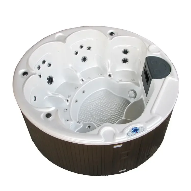 Bathroom Bathtub,Modern Luxury Spa Pool Bathtub LED Multifunctional Low Price Sexy Whirlpool Outdoor Hydro Bathtub Balboa