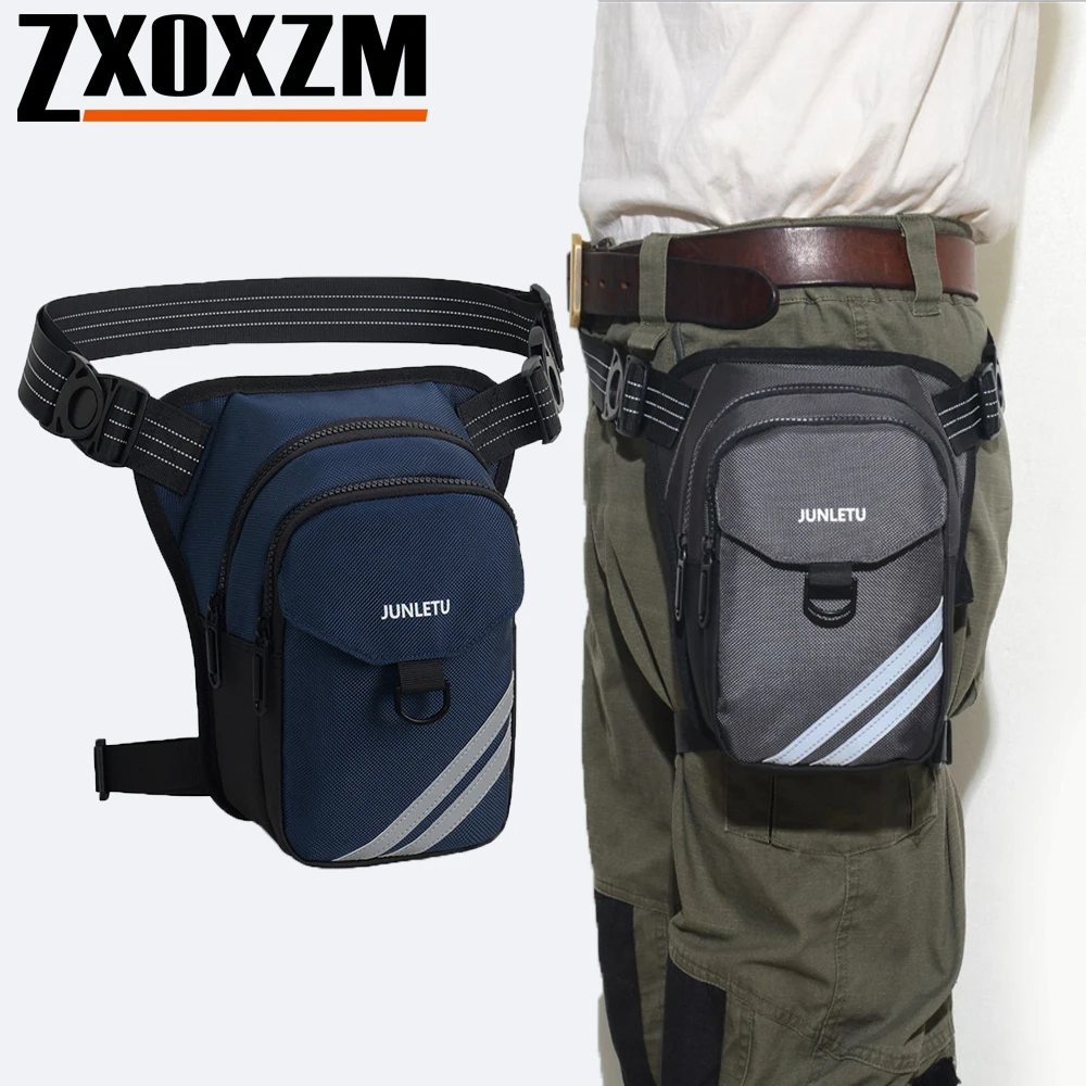 

Waterproof Motorcycle Leg Bag Multi-Functional Race-Fit Anti-Slip Thigh Pack for Adventure Cycling Camping Hiking