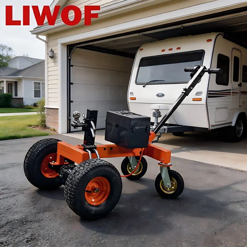 

LIWOF 12V Electric Trailer Dolly 3500LBS Capacity 12Ah Battery Powered For RV Boat And Utility Trailers