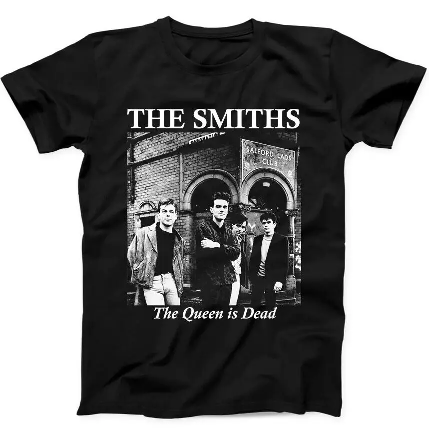 

Музыкальная Подарочная футболка The Smiths The Queen Is Dead Punk Band, черная футболка 20