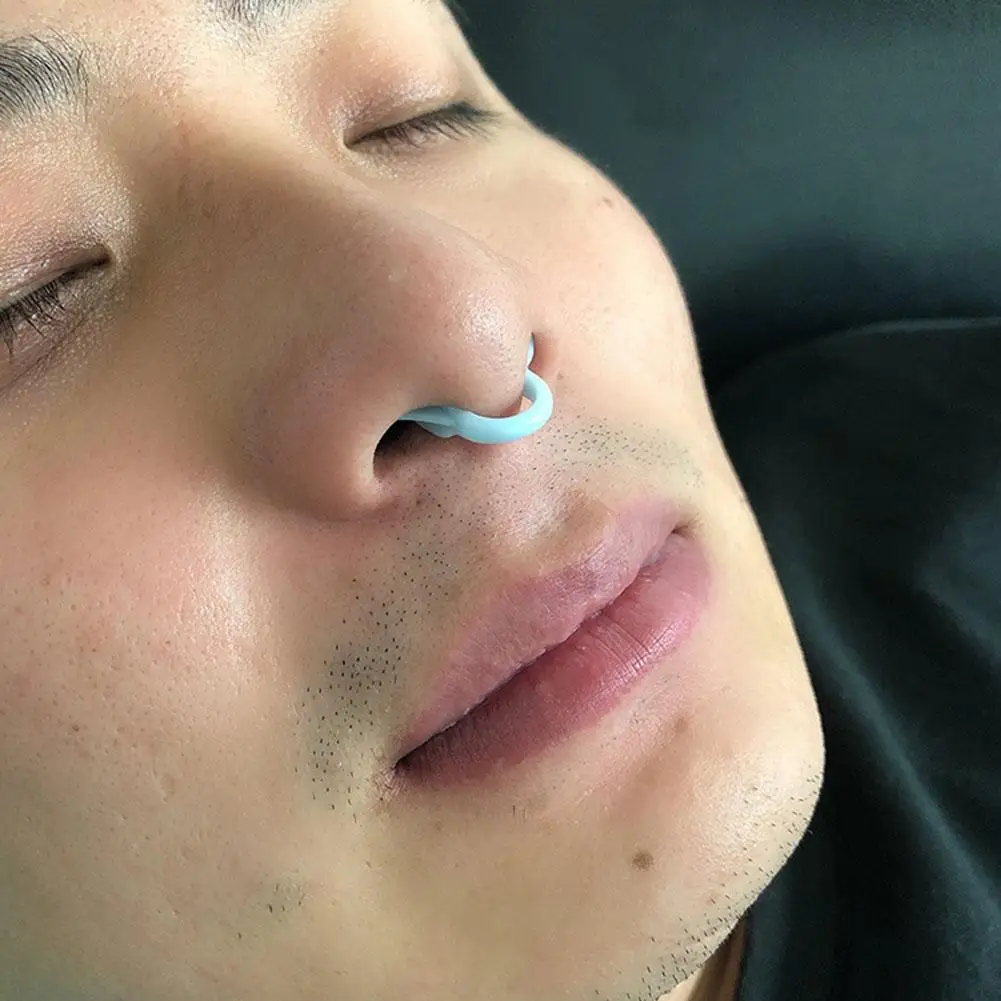 2/10Pcs Professional Soft Silicone Magnetic Anti Snore Comfortable Nose Dilator Breathe Aid Device For Improving Sleep Quality