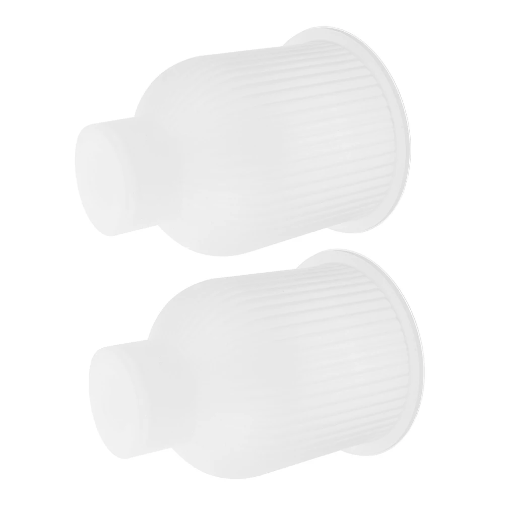 

2Pcs Crystal Flower Home Moulds Vase Resin Mold Silicone Casting Molds Decor Gypsum Vase Craft Reusable