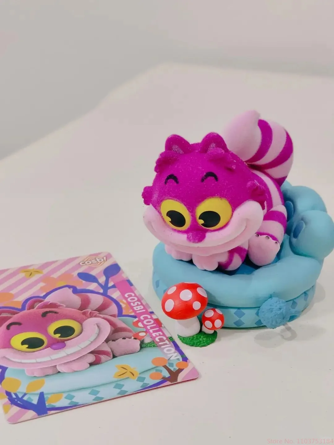 ألعاب ساخنة كوسبي صندوق أعمى القط سلسلة الحفلات القطط والكلاب أنيمي الشكل ماري القط/لوسيفر Q-النسخة الزخرفية العصرية لعبة الهدايا