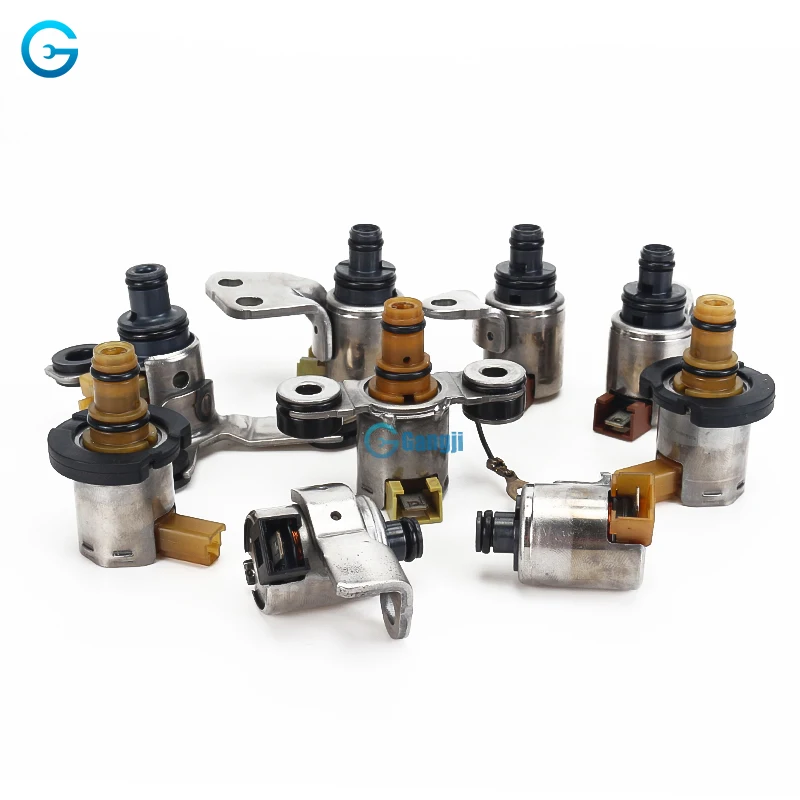 Hot Selling Original JF506E Transmission Solenoid Set 9 Piece Kit 09A 09B For VW BORA,GOLF/GTI,JETTA,SHARAN,SEAT