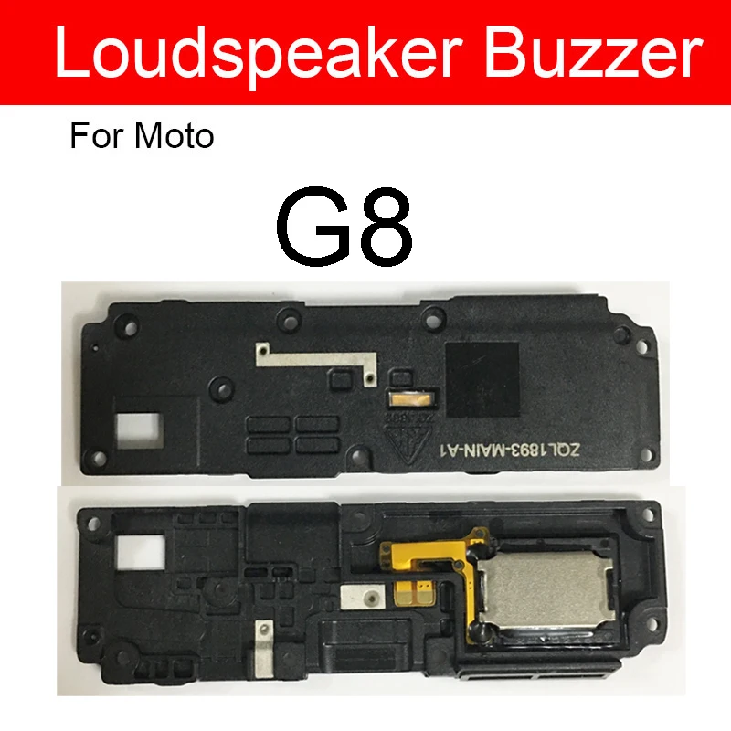 Altavoz de timbre para Motorola Moto M XT1662 E3 E4 G5s G7 G8 además una potencia X fuerza Z Z2 jugar Z3 altavoz Flex Cable