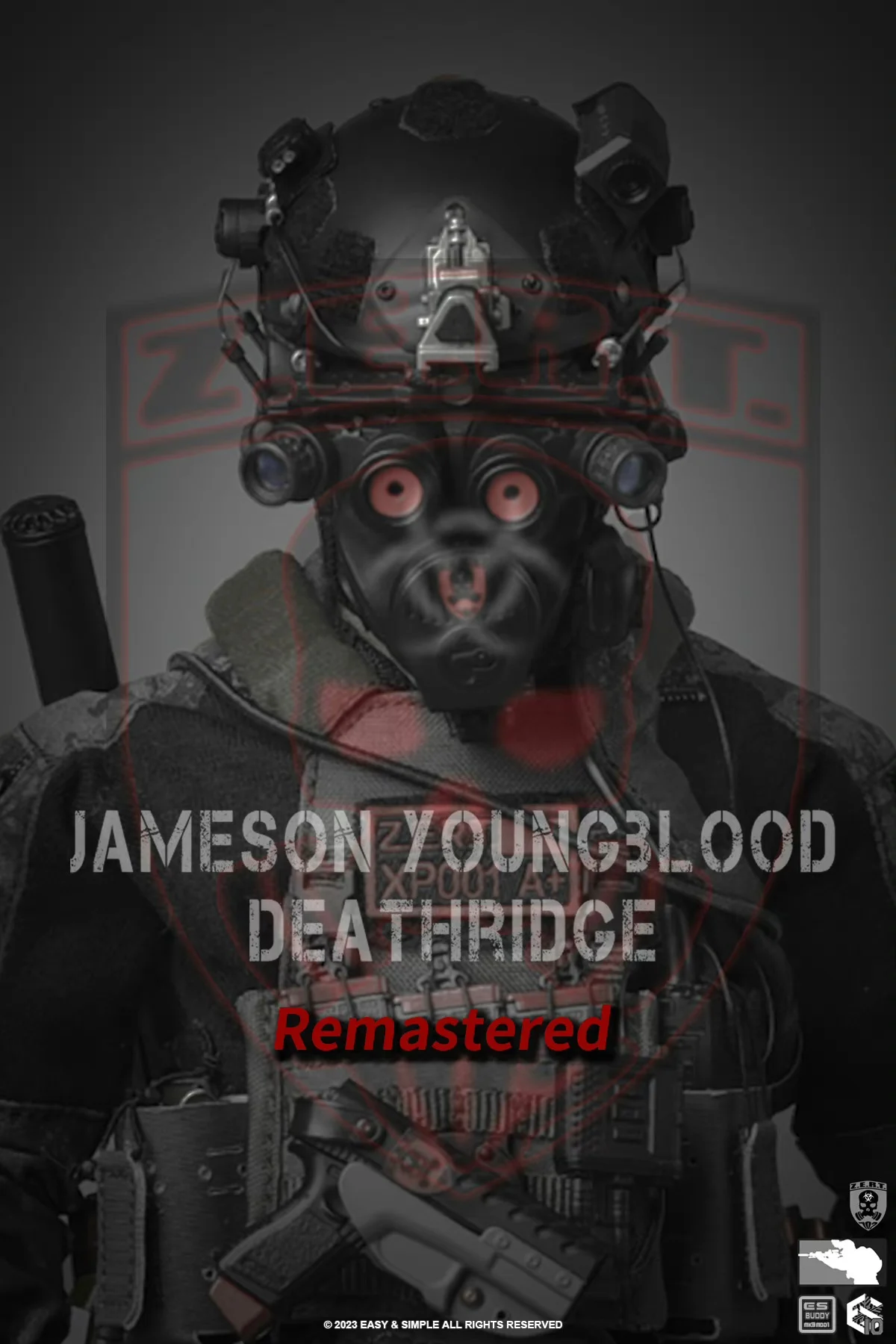 Easy Simple XP001 1/6 Male Soldier Remastered Jameson Youngblood Deathridge Zombie Full Set 12