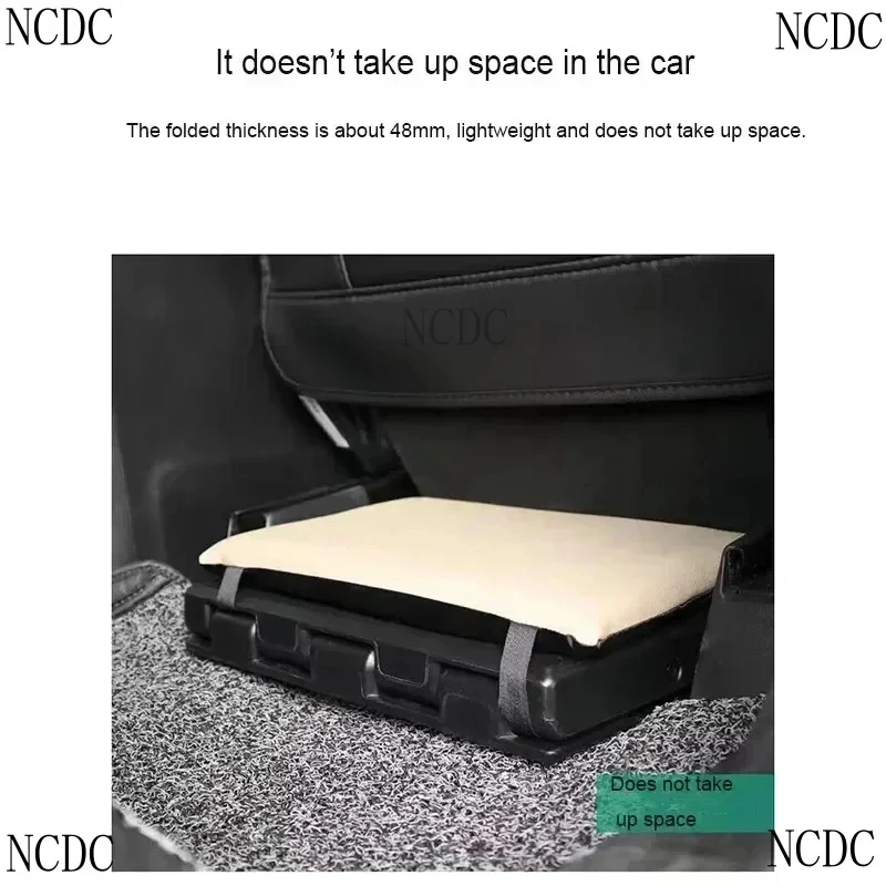 Desk Car Adjustable With Ergonomic Footrest Removable SoftPad