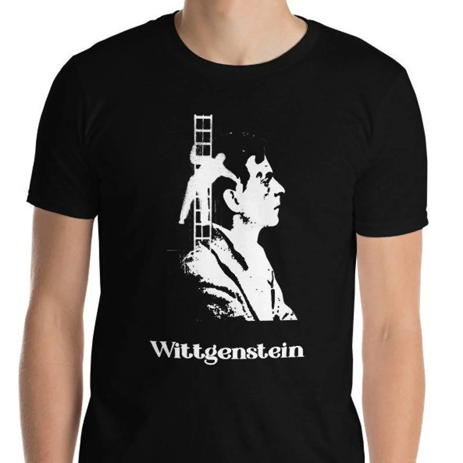 Ludwig Wittgenstein T Shirt vintage Washed Versatile Casual streetwear Stylish Stretched Top For Everyday Wear Soft Unisex