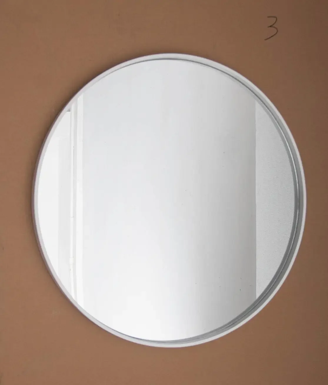 

# 80x80CM MDF Stocked Vogue Contracted Wall Mirrors Light Luxury Simple Round Bathroom Hanging Gold Wall Mirror #