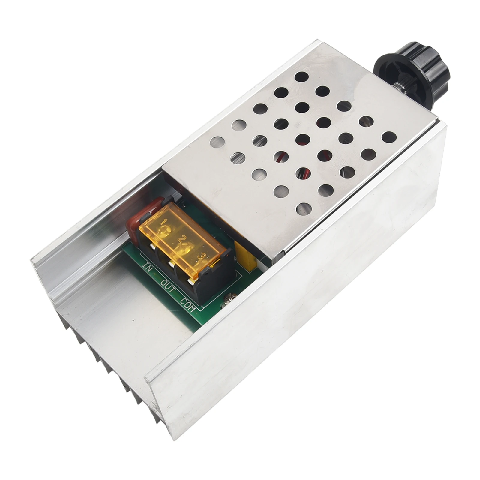 1/3PCS 6000W SCR Thyristor Dimmer Regulator for AC 220V Systems with 0-220V Adjustable Output and 10V Minimum Start Voltage