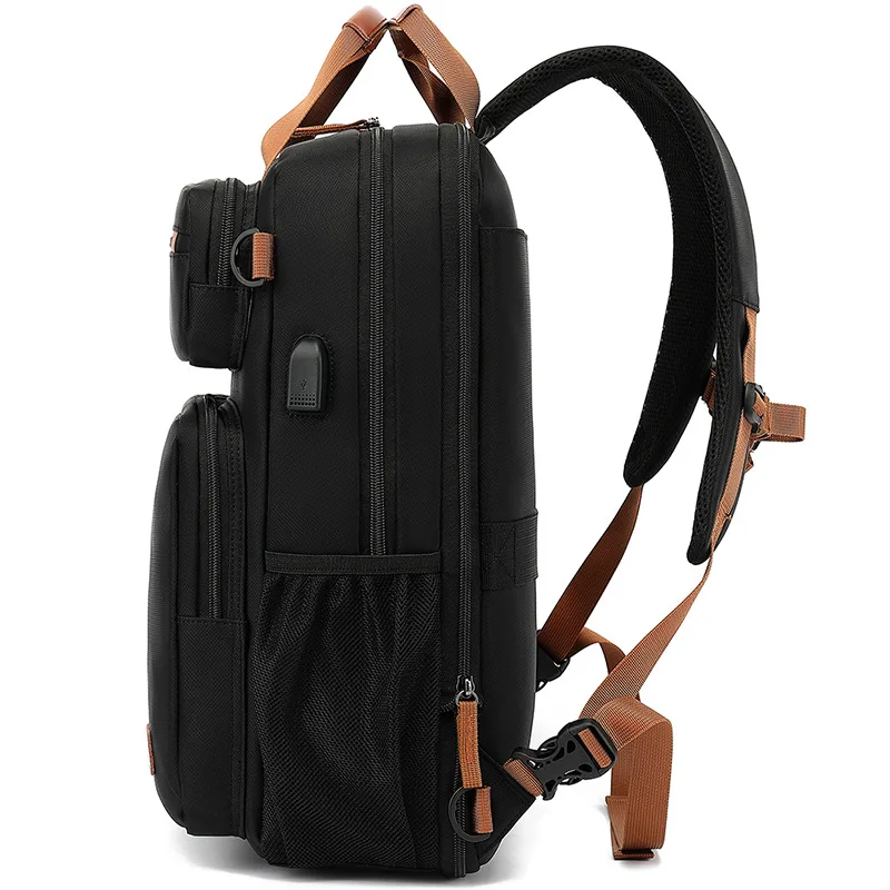 2024 New Casual Business Computer Backpack 15 Inch Laptop Backpack Waterproof Oxford Cloth Anti-theft Travel Backpack