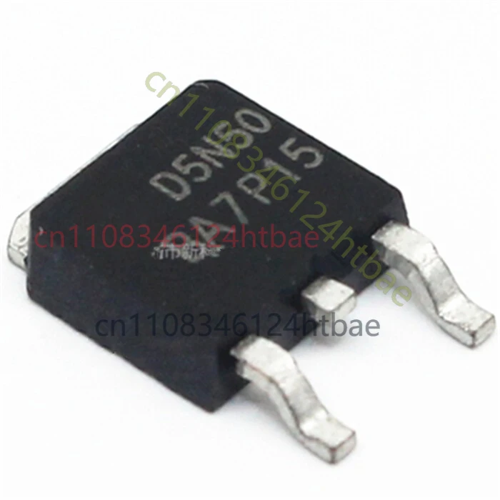Paquete de 100 Transistores MOSFET de Canal N AOD5N50 D5N50 TO-252 AOS, Originales y Nuevos