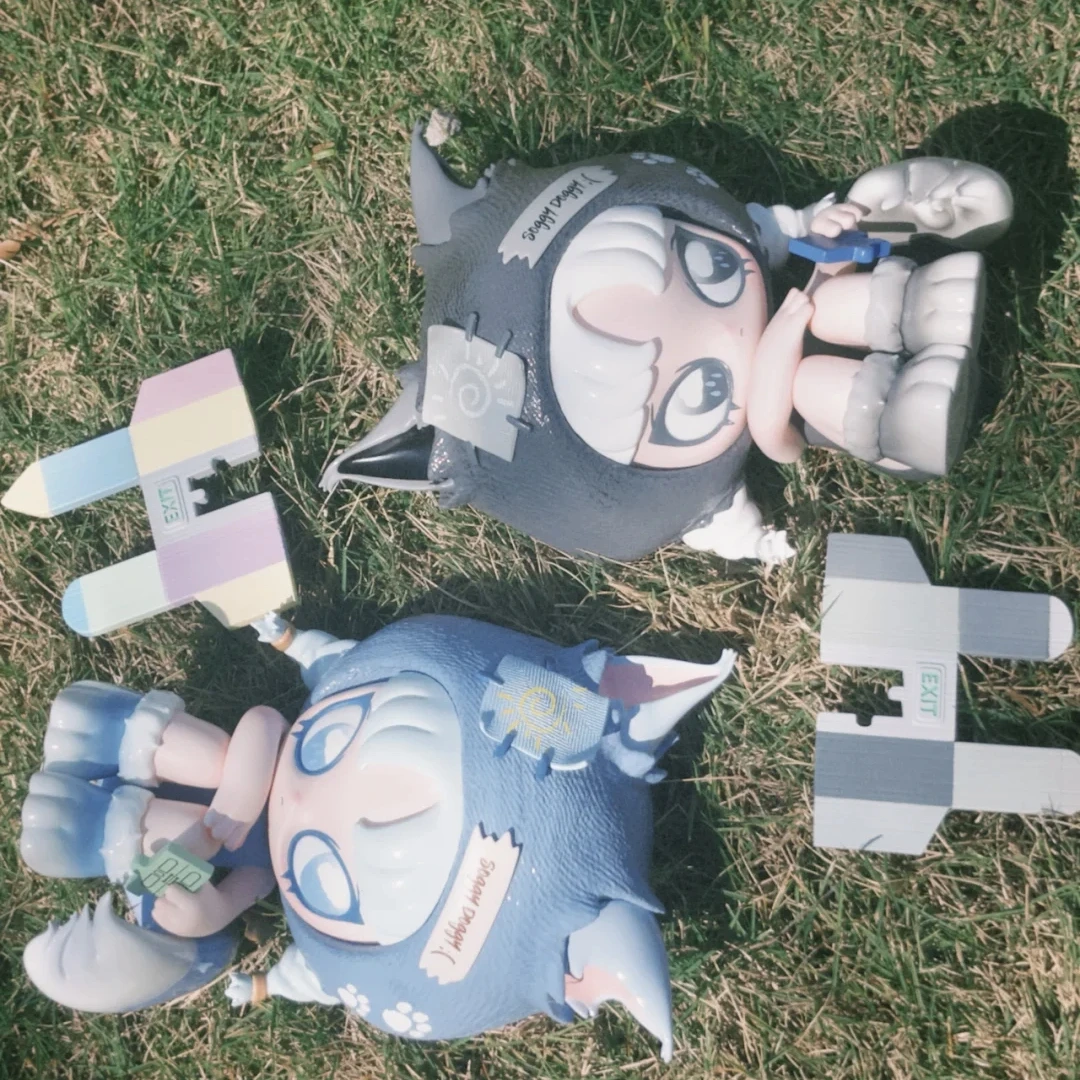 

Аутентичный новый Inn Sound'S Big Baby Water Drop Puppy, модная игра, ручная работа, настольный орнамент, коллекция кукол, праздничный рождественский подарок