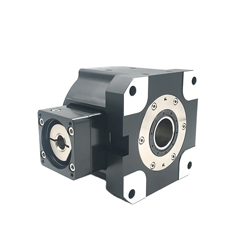 

G+ GSA45 For 100w Servo Motor Small Right Angle Speed Reducer Hollow Rotary Table Indexing