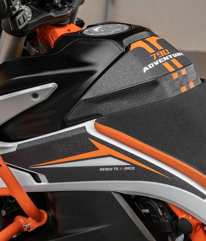 KTM 790 ADV 오토바이 미끄럼 방지 연료 오일 탱크 패드, 측면 무릎 그립 보호대 데칼 스티커 패드