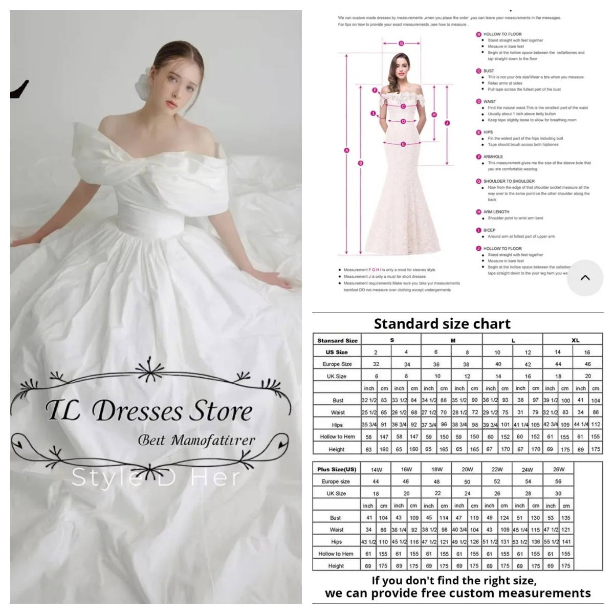 TL 2026 Modern Off Shoulder Wedding Party Dress Puff Pendulum Gown Korea Photo Shoot Bridal Reception Dress Customized