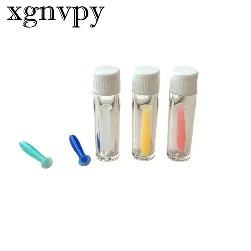 Xgnvpy Rigid Contact Lens Suction Rod Silicone Solid Wear Rod with Clear Color Your Glasses Case