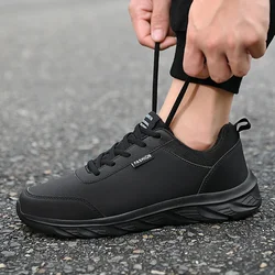 Men Casual Shoes Leather Waterproof Running Sneakers Men Wear-resistant Men Walking Sport Shoes Zapatillas Deportivos Hombre